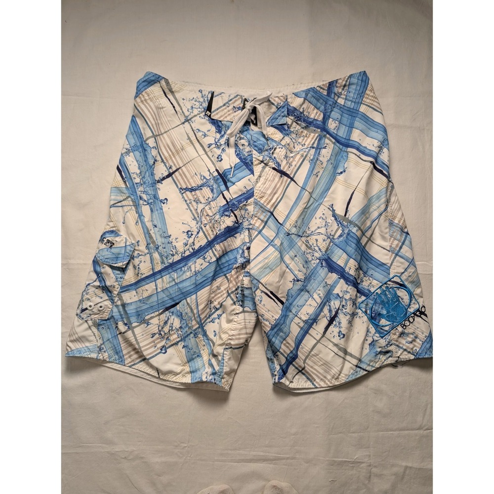 Body Glove Swim Trunks Shorts Blue Men's Size 36 / XL